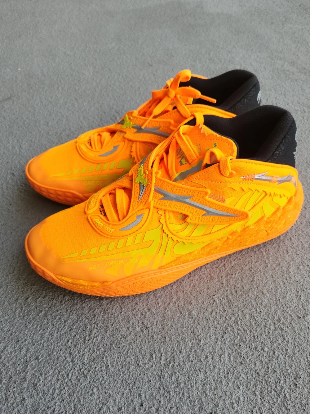 Puma MB.05 Fast And Furious LA Heat Fire Lux Lime size 11 US model 312796-01 New